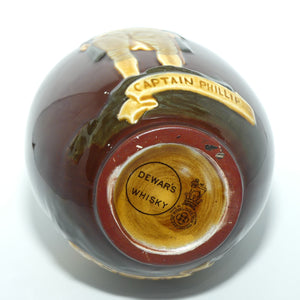 Royal Doulton Kingsware Captain Phillip 1788 - 1938 flask | #2 | with stopper | Dewars