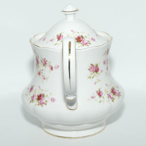 Queen Anne Bone China Cascade Roses tea pot