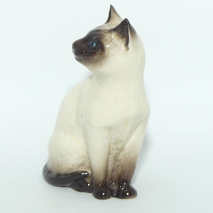 DA129 Royal Doulton Siamese Cat | Seated | Style Four
