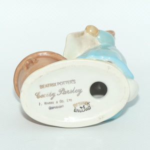 Beswick Beatrix Potter Cecily Parsley | BP2a Gold Oval