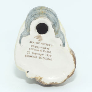 Beswick Beatrix Potter Chippy Hackee | BP3b