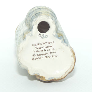 Beswick Beatrix Potter Chippy Hackee | BP3b 