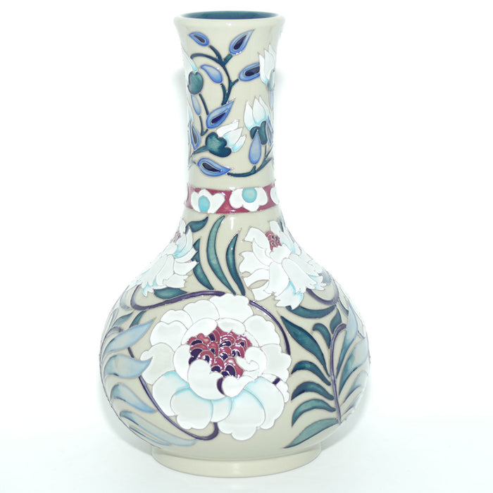 Moorcroft Chrysanthemum Sage 374/9 vase | LE 20/30