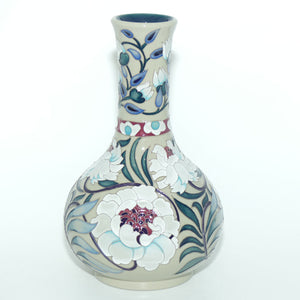 Moorcroft Chrysanthemum Sage 374/9 vase (Ltd Ed)
