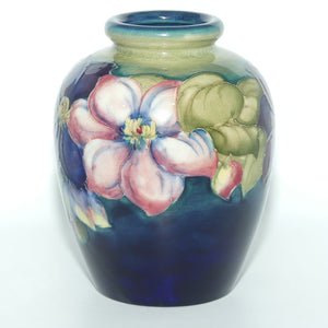 Walter Moorcroft Clematis (Blue Green) vase #1