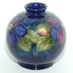 Walter Moorcroft Clematis 41/4 vase #1