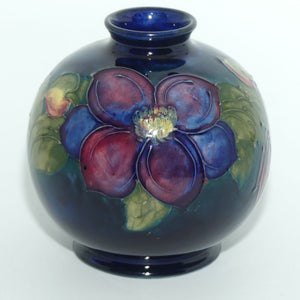 Walter Moorcroft Clematis 41/4 vase #1