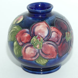 Walter Moorcroft Clematis 41/4 vase #2