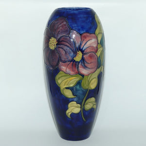 Walter Moorcroft Clematis (Blue) 101/14 vase LARGE