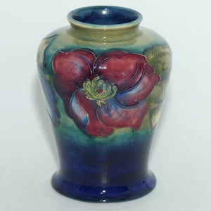 Walter Moorcroft Clematis vase | Green to Blue