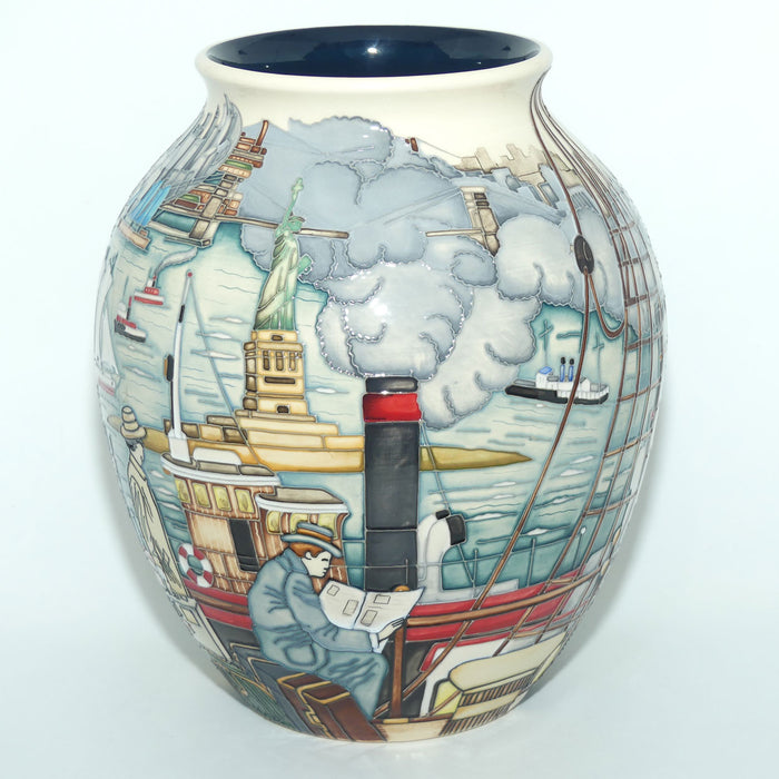 Moorcroft Coming to America 61/10 vase | NE #25