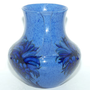 William Moorcroft Powder Blue Cornflower Shape 5/8 vase