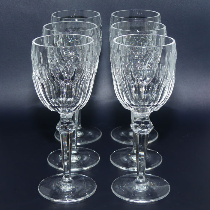 Waterford Crystal Curraghmore pattern set of 6 Red Wine glasses | #2