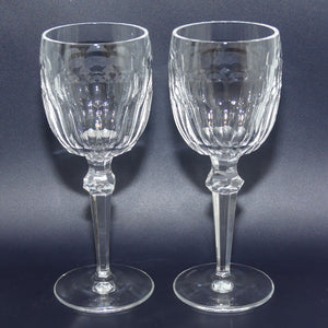 Waterford Crystal Curraghmore pattern set of 6 Red Wine glasses