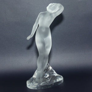 Lalique Crystal France Danseuse Bras Baisse | Dancer Figurine #11910