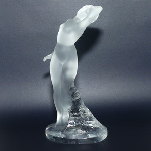Lalique Crystal France Danseuse Bras Baisse | Dancer Figurine #11910