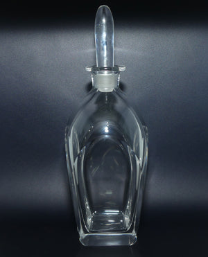 Mid Century European design Orrefors Crystal decanter