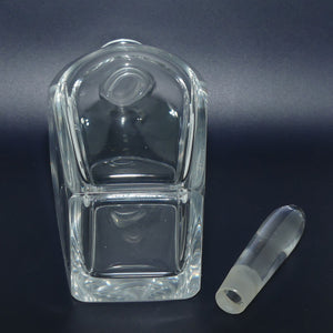 Mid Century European design Orrefors Crystal decanter