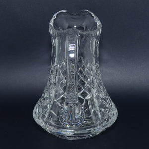 Diamond Cut Crystal jug | Bohemian
