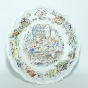 Royal Doulton Brambly Hedge Giftware | Sea Story Collection | Dining by the Sea plate | 20cm