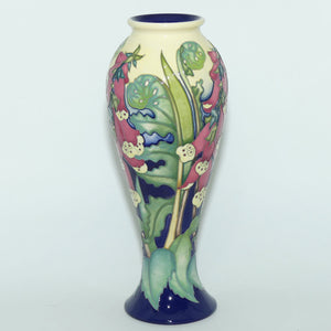 Moorcroft Ferns and Foxgloves 75/10 vase |LE 1/30