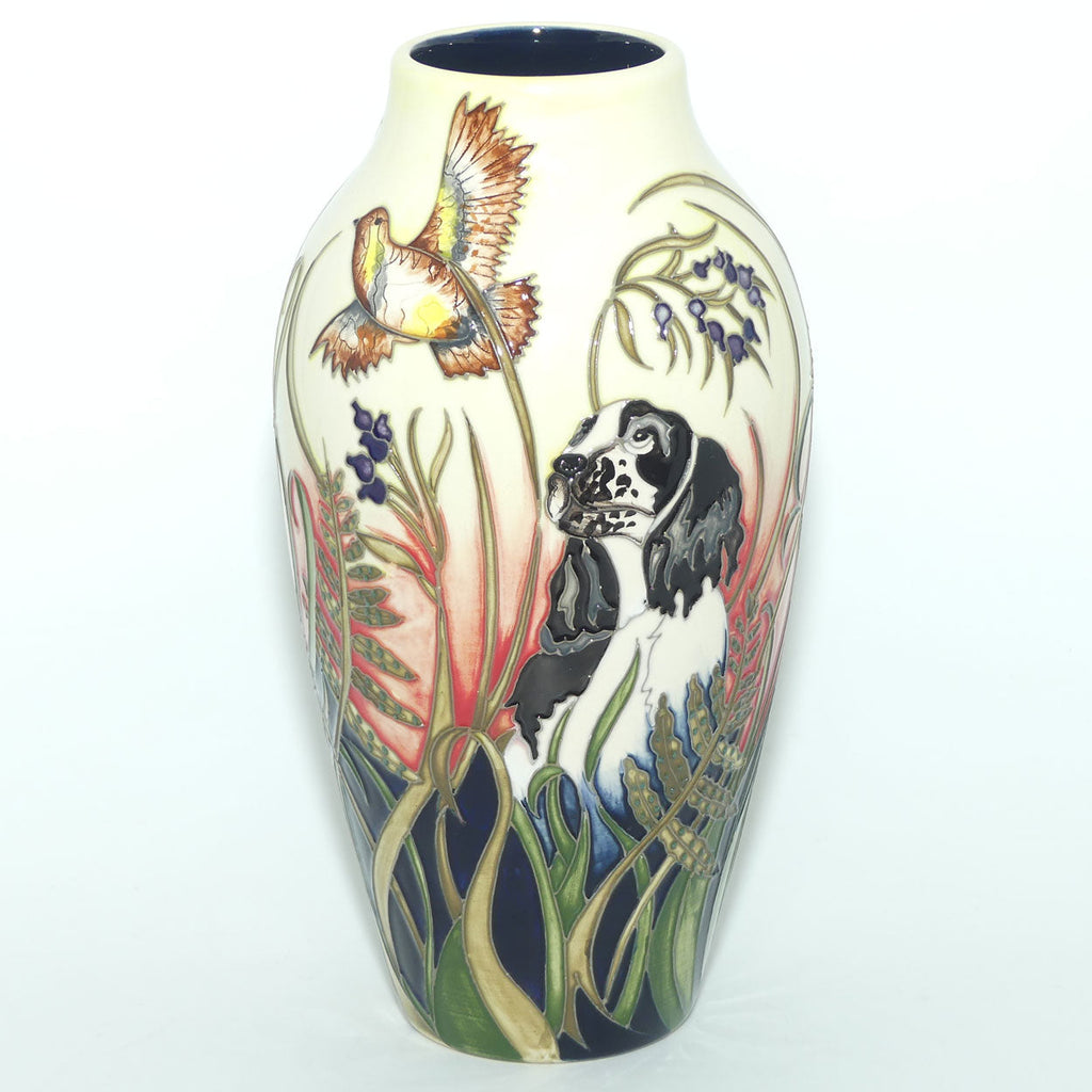 Moorcroft Field Trials 200/8 vase | Black | NE #74