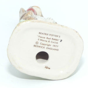 Beswick Beatrix Potter Fierce Bad Rabbit | Feet In | BP3b