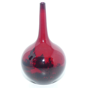 Royal Doulton Flambe taper neck vase | Country Cottages