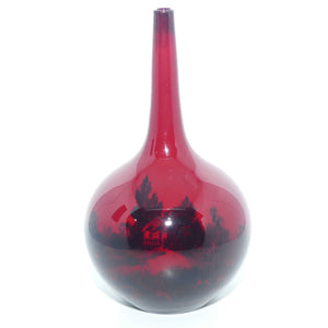 Royal Doulton Flambe taper neck vase | Country Cottages