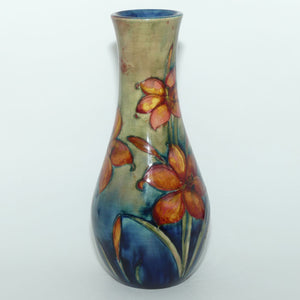 William Moorcroft Flambe Freesia tall vase