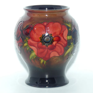 Walter Moorcroft Flambe Anemone 146/5 vase