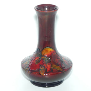 Walter Moorcroft Flambe Orchid 62/6 vase | Superb Colour