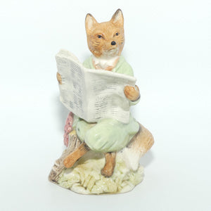 Royal Albert Beatrix Potter Foxy Reading | BP6a | Factory Second