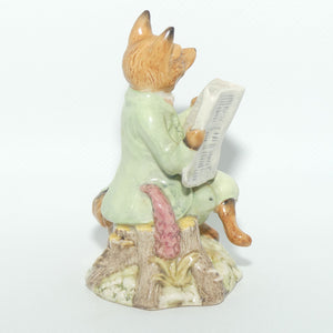 Royal Albert Beatrix Potter Foxy Reading | BP6a | Factory Second