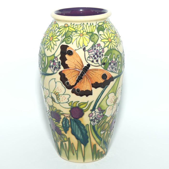 Moorcroft Gatekeeper Butterfly 393/7 vase | LE 20/30