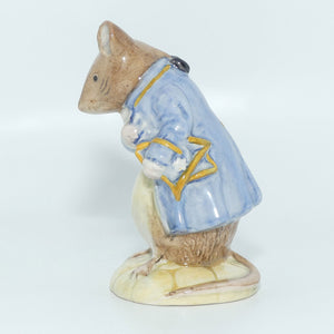 Royal Albert Beatrix Potter Gentleman Mouse Made a Bow | BP6a | #1