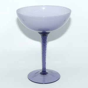 Vintage Decorative Glass comport | Lavender