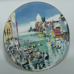 Royal Doulton Dong Kingman plate #3 | Grand Canal Venice