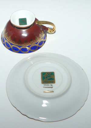 Grizelle Germany Rembrandt miniature cup and saucer