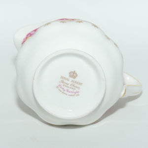 Royal Albert Bone China Lady Carlyle milk jug | © 1946 Royal Albert Ltd stamp