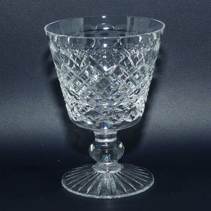 Stuart Crystal | Hardwicke pattern | Round stem | Set of 6 Wine Glasses