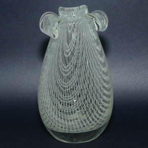 Harrtil | Merletto Art Glass vase by Harrach Bohemia