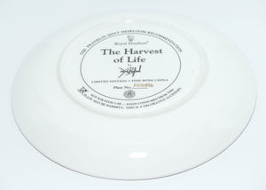 Royal Doulton Native American Indian plate by David Penfound | The Harvest of Life