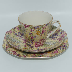 Lord Nelson Ware Heather Chintz All Over pattern trio | 2750