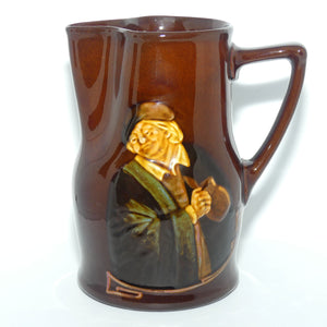 Royal Doulton Kingsware jug | Hogarth | Large | Motto: Would You Know the Value of Money