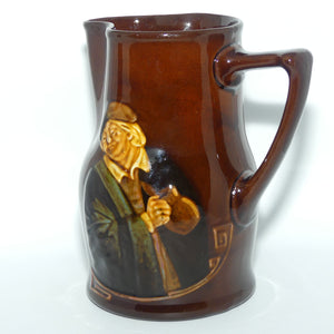 Royal Doulton Kingsware jug | Hogarth | Large | Motto: Would You Know the Value of Money