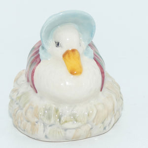 Royal Albert Beatrix Potter Jemima Puddle Duck Made a Feather Nest | BP6a