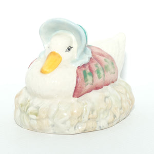 Royal Albert Beatrix Potter Jemima Puddle Duck Made a Feather Nest | BP6a