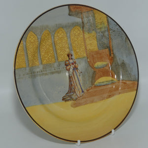 Royal Doulton Shakespearean Katharine plate D3596 | 19cm