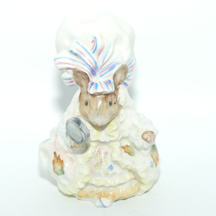 Beswick Beatrix Potter Lady Mouse from Tailor of Gloucester | BP2a Gold Oval | #1